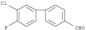 [1,1'-Biphenyl]-4-carboxaldehyde,3'-chloro-4'-fluoro-