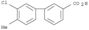 [1,1'-Biphenyl]-3-carboxylicacid, 3'-chloro-4'-methyl-