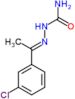 (2E)-2-[1-(3-chlorophényl)éthylidène]hydrazinecarboxamide