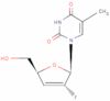 3'-deoxy-2',3'-didehydro-2'fluorothymidine