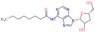 N-[9-[(2R,5S)-3-hydroxy-5-(hydroxymethyl)tetrahydrofuran-2-yl]purin-6-yl]octanamide