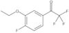 1-(3-Ethoxy-4-fluorophenyl)-2,2,2-trifluoroethanone