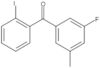 (3-Fluoro-5-methylphenyl)(2-iodophenyl)methanone