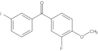 (3-Fluoro-4-methoxyphenyl)(3-iodophenyl)methanone