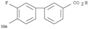 [1,1'-Biphenyl]-3-carboxylicacid, 3'-fluoro-4'-methyl-