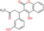 4-hydroxy-3-[1-(3-hydroxyphenyl)-3-oxo-butyl]chromen-2-one