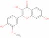 3,7-dihydroxy-2-(4-hydroxy-3-methoxyphenyl)-4-benzopyrone