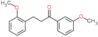 3-(2-methoxyphenyl)-1-(3-methoxyphenyl)propan-1-one