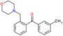 [2-(morpholinomethyl)phenyl]-(m-tolyl)methanone