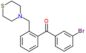 (3-bromophenyl)-[2-(thiomorpholinomethyl)phenyl]methanone