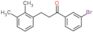 1-(3-bromophenyl)-3-(2,3-dimethylphenyl)propan-1-one