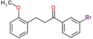 1-Propanone, 1-(3-bromophenyl)-3-(2-methoxyphenyl)-