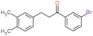 1-(3-bromophenyl)-3-(3,4-dimethylphenyl)propan-1-one