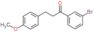 1-(3-bromophenyl)-3-(4-methoxyphenyl)propan-1-one