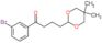 1-(3-bromophenyl)-4-(5,5-dimethyl-1,3-dioxan-2-yl)butan-1-one