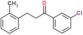 1-(3-chlorophenyl)-3-(o-tolyl)propan-1-one