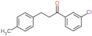 1-(3-chlorophenyl)-3-(p-tolyl)propan-1-one