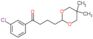 1-(3-chlorophenyl)-4-(5,5-dimethyl-1,3-dioxan-2-yl)butan-1-one