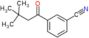 3-(3,3-dimethylbutanoyl)benzonitrile