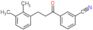 3-[3-(2,3-dimethylphenyl)propanoyl]benzonitrile