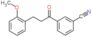 3-[3-(2-Methoxyphenyl)-1-oxopropyl]benzonitrile