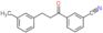 3-[3-(m-tolyl)propanoyl]benzonitrile