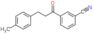 3-[3-(p-tolyl)propanoyl]benzonitrile