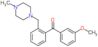 (3-methoxyphenyl)-[2-[(4-methylpiperazin-1-yl)methyl]phenyl]methanone