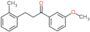 1-(3-methoxyphenyl)-3-(o-tolyl)propan-1-one