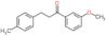 1-(3-methoxyphenyl)-3-(p-tolyl)propan-1-one