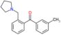 m-tolyl-[2-(pyrrolidin-1-ylmethyl)phenyl]methanone