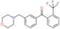 [3-(morpholinomethyl)phenyl]-[2-(trifluoromethyl)phenyl]methanone