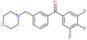 [3-(morpholinomethyl)phenyl]-(3,4,5-trifluorophenyl)methanone