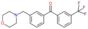 [3-(morpholinomethyl)phenyl]-[3-(trifluoromethyl)phenyl]methanone