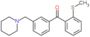 (2-methylsulfanylphenyl)-[3-(1-piperidylmethyl)phenyl]methanone