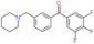 [3-(1-piperidylmethyl)phenyl]-(3,4,5-trifluorophenyl)methanone