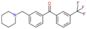 [3-(1-piperidylmethyl)phenyl]-[3-(trifluoromethyl)phenyl]methanone