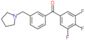 [3-(pyrrolidin-1-ylmethyl)phenyl]-(3,4,5-trifluorophenyl)methanone