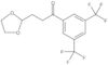 1-[3,5-Bis(trifluoromethyl)phenyl]-3-(1,3-dioxolan-2-yl)-1-propanone