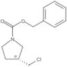 Phenylmethyl (3R)-3-(chloromethyl)-1-pyrrolidinecarboxylate