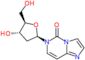 6-(2-deoxy-beta-D-erythro-pentofuranosyl)imidazo[1,2-c]pyrimidin-5(6H)-one