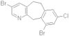 8-Chloro-3,10-Dibromo-5,6-Dihydro-11H-Benzo[5,6]Cycloheptal[1,2-b]Pyridine