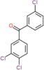 (3-chlorophenyl)(3,4-dichlorophenyl)methanone