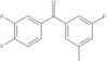 (3,4-Difluorophenyl)(3-fluoro-5-methylphenyl)methanone