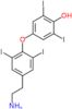 4-[4-(2-aminoethyl)-2,6-diiodophenoxy]-2,6-diiodophenol