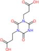 3,3'-(2,4,6-trioxo-1,3,5-triazinane-1,3-diyl)dipropanoic acid