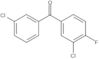 (3-Chloro-4-fluorophenyl)(3-chlorophenyl)methanone