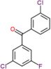 (3-chloro-5-fluorophenyl)(3-chlorophenyl)methanone