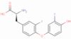 O-(4-hydroxy-3-iodophenyl)-3-iodo-L-tyrosine