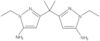 1H-Pyrazol-5-amine, 3,3′-(1-methylethylidene)bis[1-ethyl-